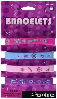 Bracelets - 4pk