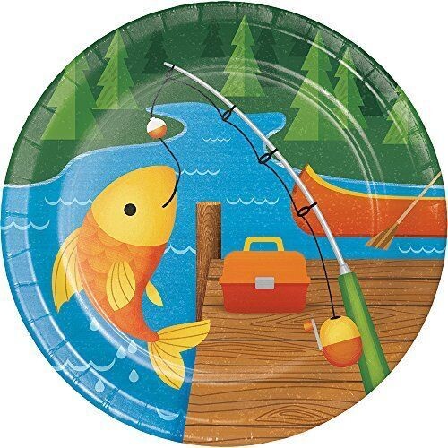 Plates-BEV-Camp Out-8pk-Paper