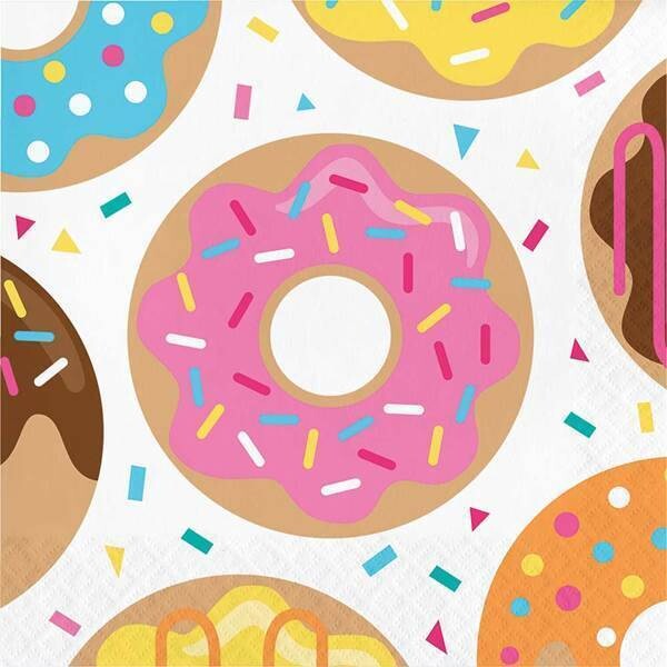 Napkins-LN-Donut Time-16pk-2ply