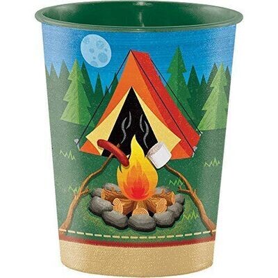 Plastic Cup-Camp Out-16oz