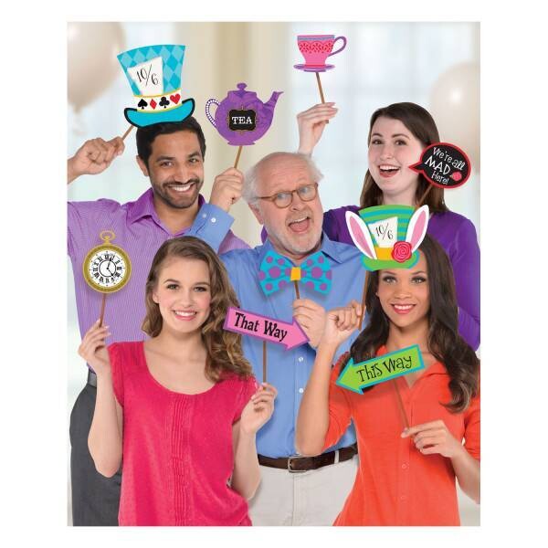 Photo Prop Kit - Mad Tea Party-13pk