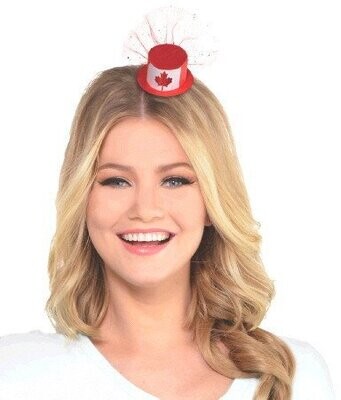 Hat Hair Clip - Canada Flag