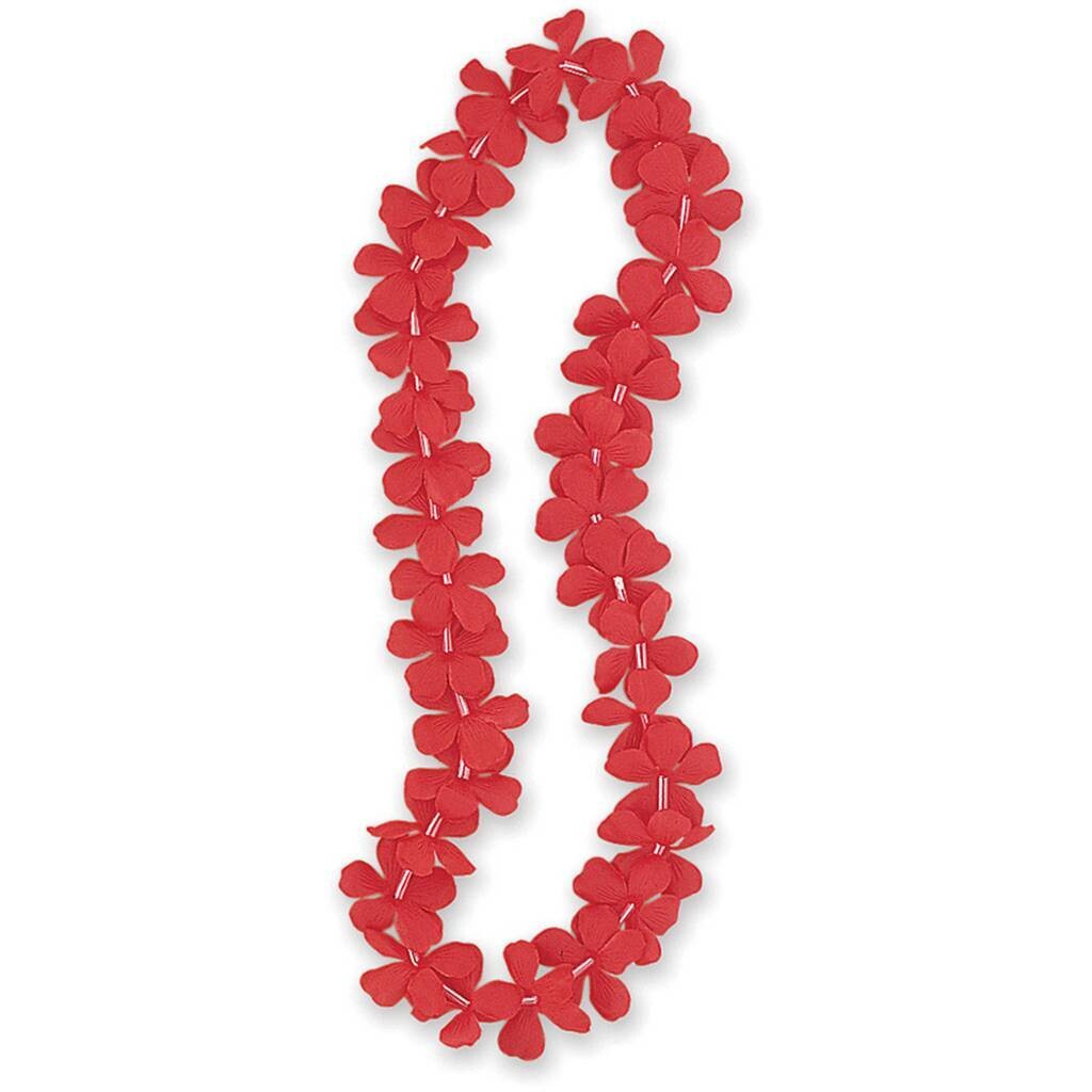 Flower Lei-Red