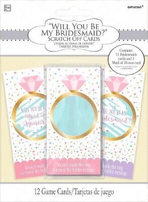 Scratch Card-Will You Be My Bridesmaid