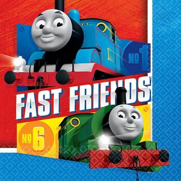 Napkins-LN-Thomas All Aboard-16pk-2ply