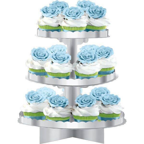 Cupcake Stand-3 Tier-11.5x 11.75&#39;&#39;-Card Board