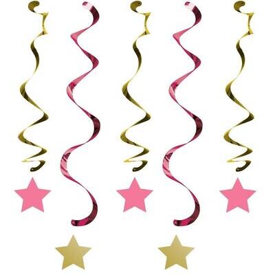 Danglers - One Little Star Pink