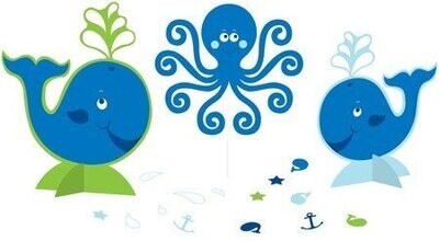 Centerpieces - Ocean preppy Boy