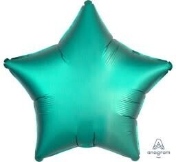 Foil Balloon - Jade Satin - Luxe Star - 19&quot;