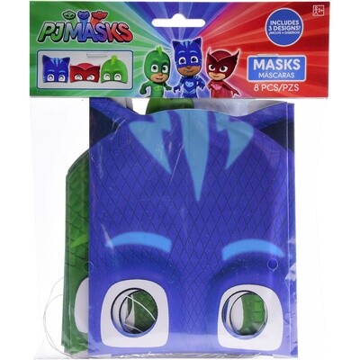 Masks-PJ Masks-Paper-8pk