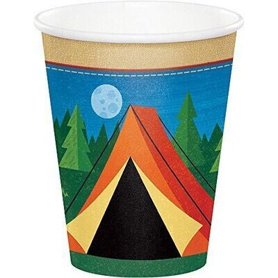 Cups-Camp Out-9oz-8pk-Paper