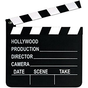 Movie Set Clapboard-7&#39;&#39;x8&#39;&#39;