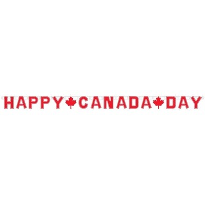 Letter Banner-Happy Canada Day