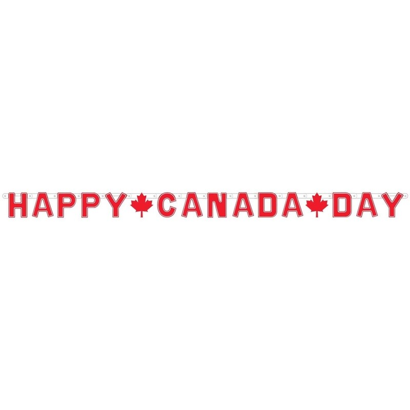 Letter Banner-Happy Canada Day