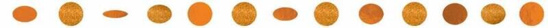 Dot Garlands-Primary Colours- 6pcs