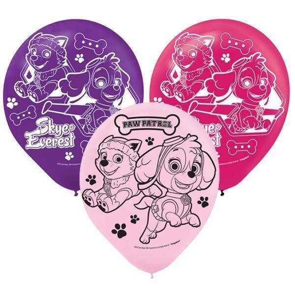 Latex Balloons - Paw Patrol