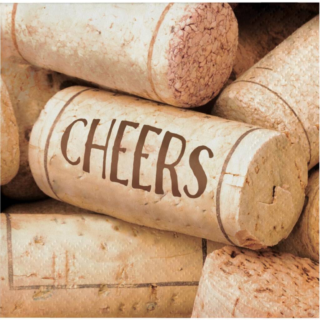 Beverage Napkins-Sip Sip Hooray