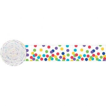 Paper Crepe Streamers- Multi Dots