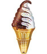 Foil Balloon-Ice Cream-18&#39;&#39;x41&#39;&#39;