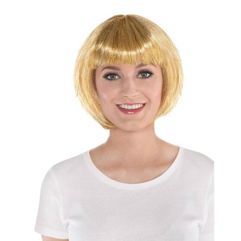 Wig-Bob Gold-One Size for All