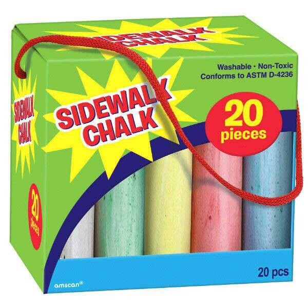 Sidewalk Chalk (20pk)