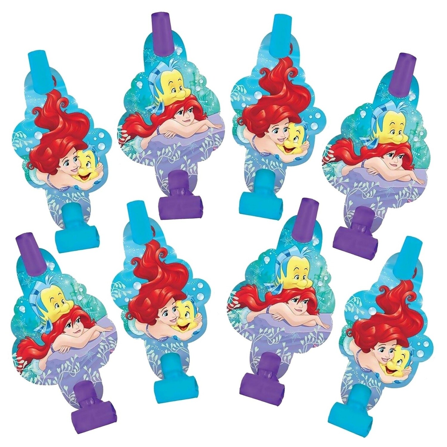 Blowouts-Little Mermaid Ariel-8pk