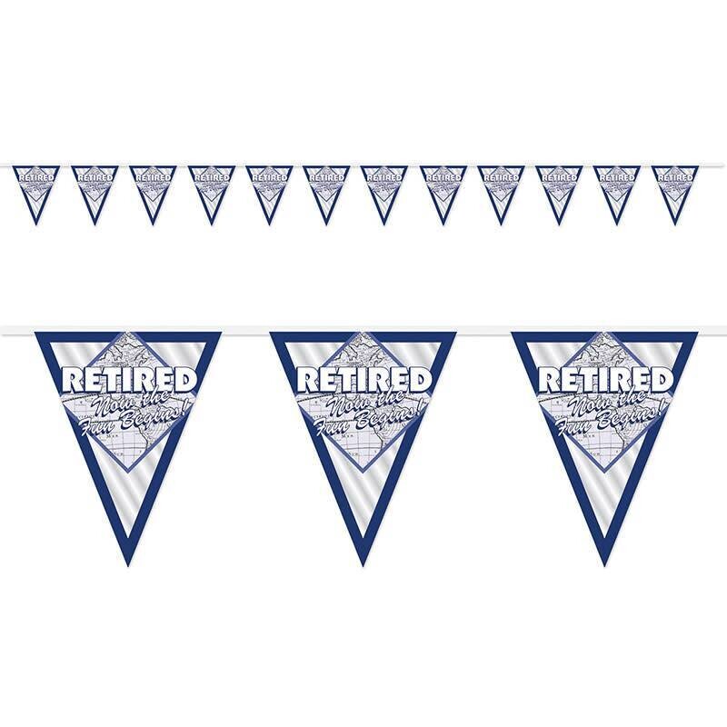 Pennant Banner - Retirement