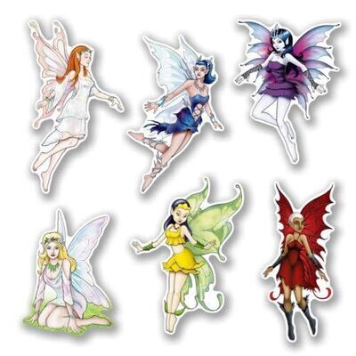Cutouts Fairy - 6pk