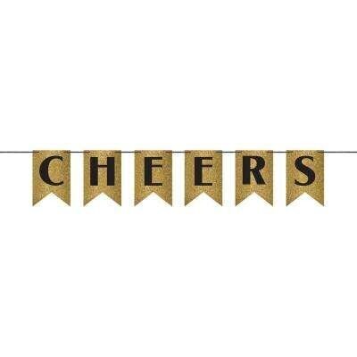 Gliltter Banner - Cheers