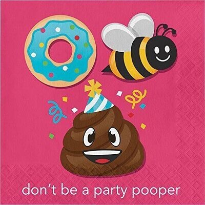 Napkins-LN-Party Pooper-16pk-2ply