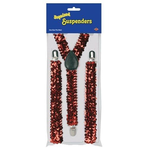 Sequined Suspenders