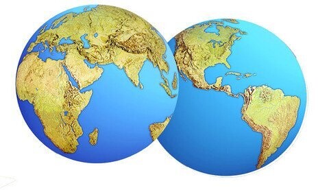 Planet Earth Cutouts - 16&quot;