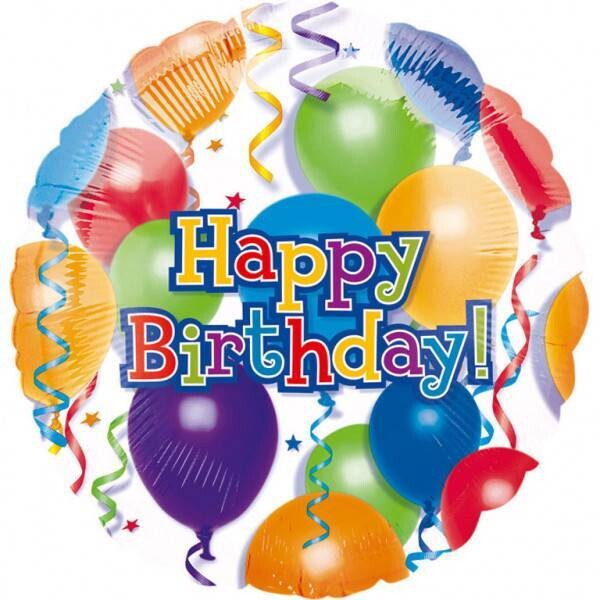 Foil Balloon-Happy Birthday