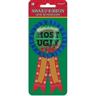 Award Ribbon - Most Ugly Confetti Sweater Contest