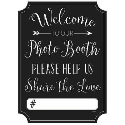 Photo Booth Sign - Wedding