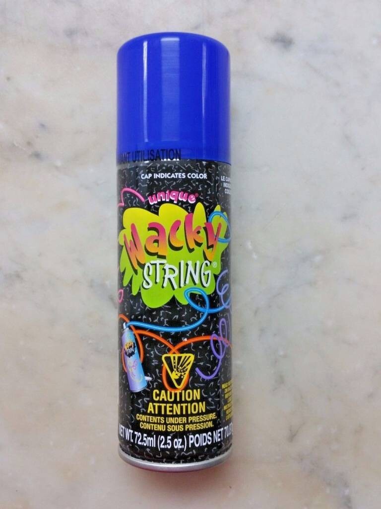 Wacky String-(Option for Blue, Pink ,Purple, Yellow Green)-2.5oz
