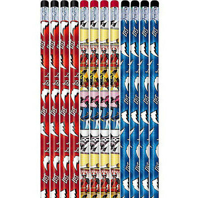 Pencils-Power Rangers-7&#39;&#39;-12pk