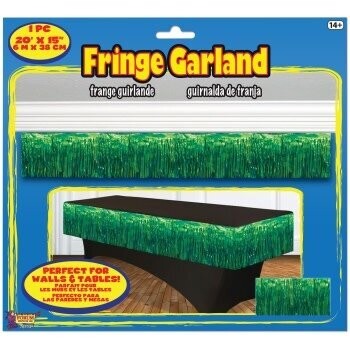 Fringe Garland Green
