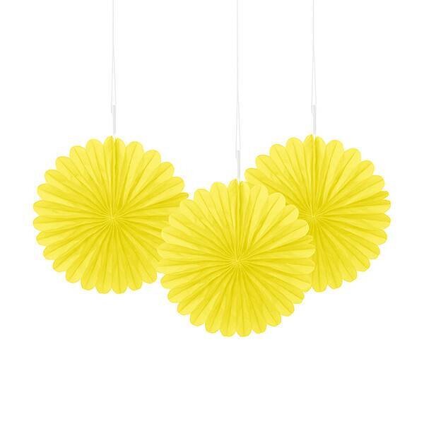 Paper Fan - Yellow