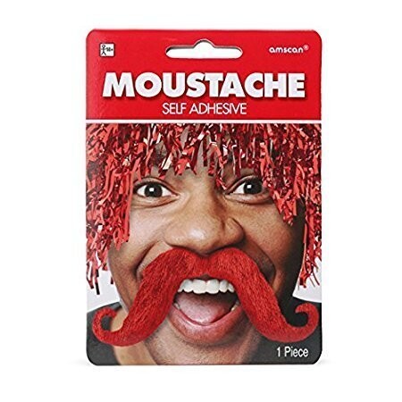 Moustache-Red-1pk