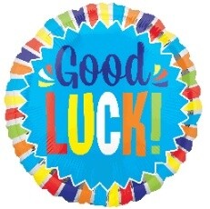 Foil Balloon - Good Luck 18&quot;