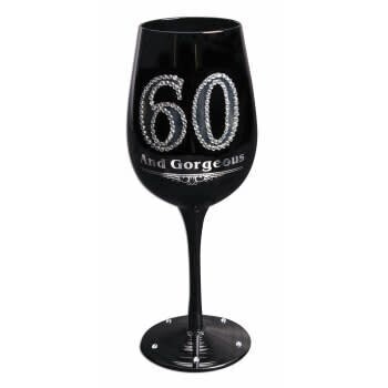 Wine Glass - 60 And Gorgeous