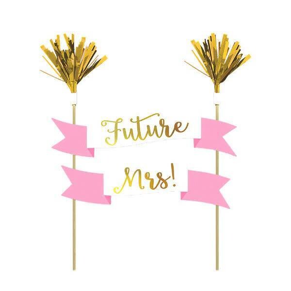 Cake Pick - Future Mrs.
