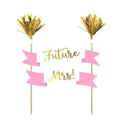 Cake Pick - Future Mrs.