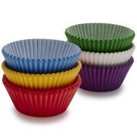 Baking Cups - Primary Rainbow (75PCS)