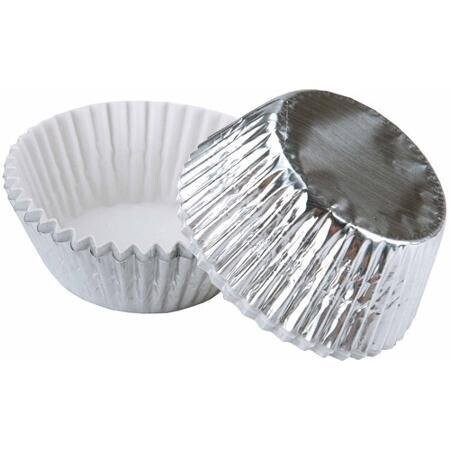 Baking Cups-Foil-Silver-2&#39;&#39;-24pk