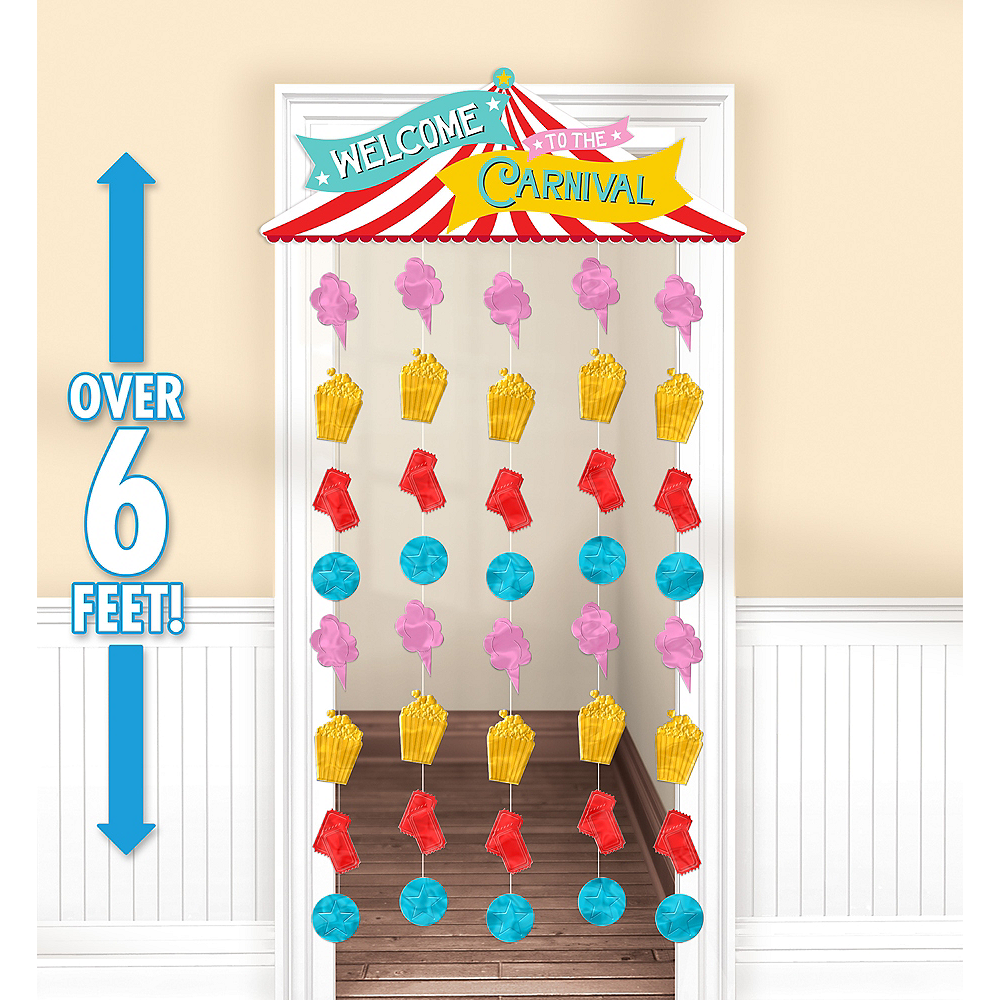 Doorway Curtain- Carnival- 39 x 77&quot;