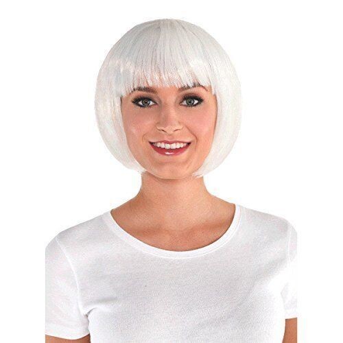 Wig-Bob White-One Size for All