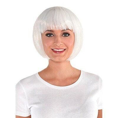 Wig-Bob White-One Size for All