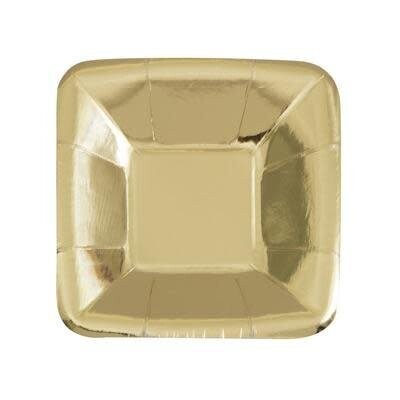 Plates-Appetizer-Gold